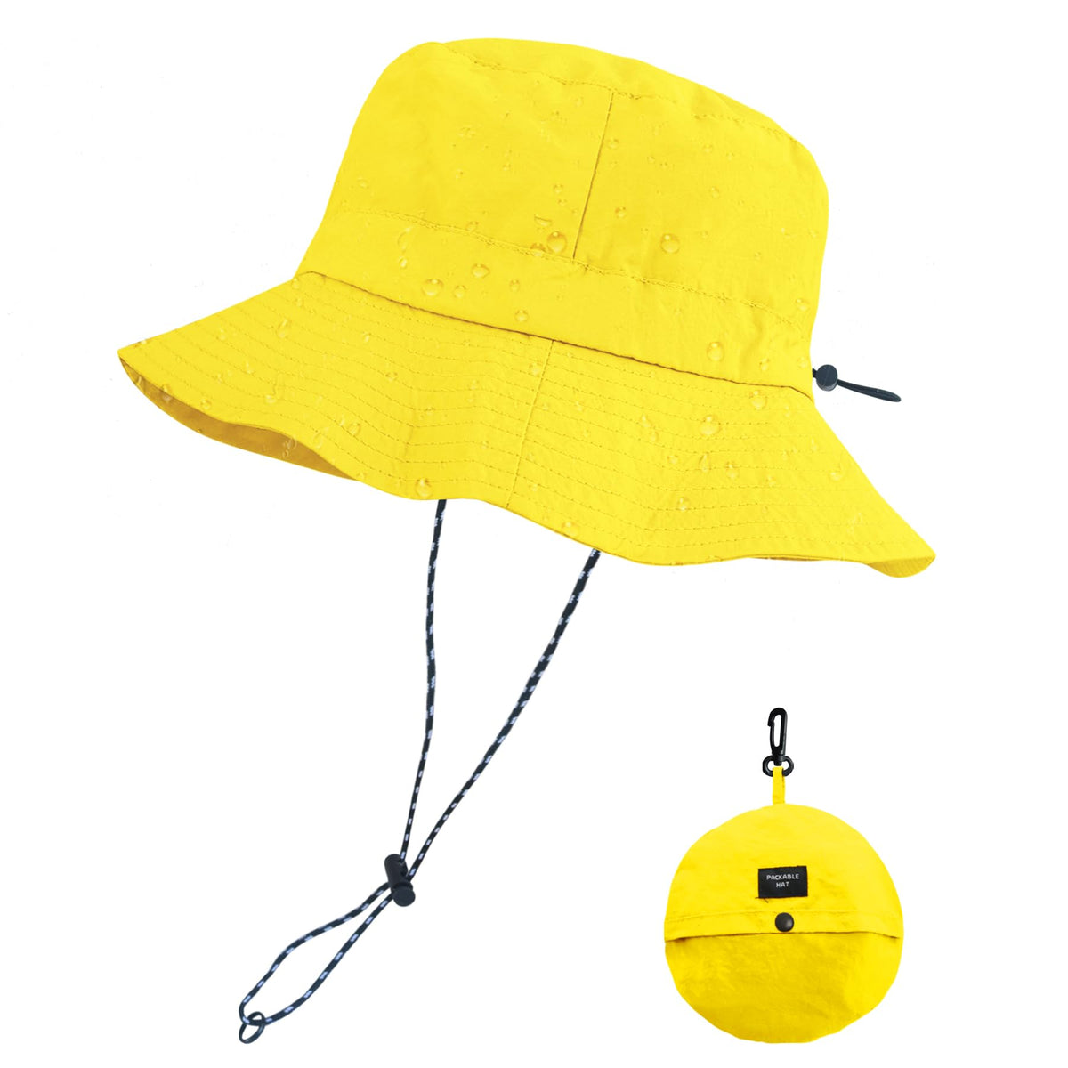 PFFY Packable Sun Bucket Hat for Men Women Outdoor UV Protection Sun Hats
