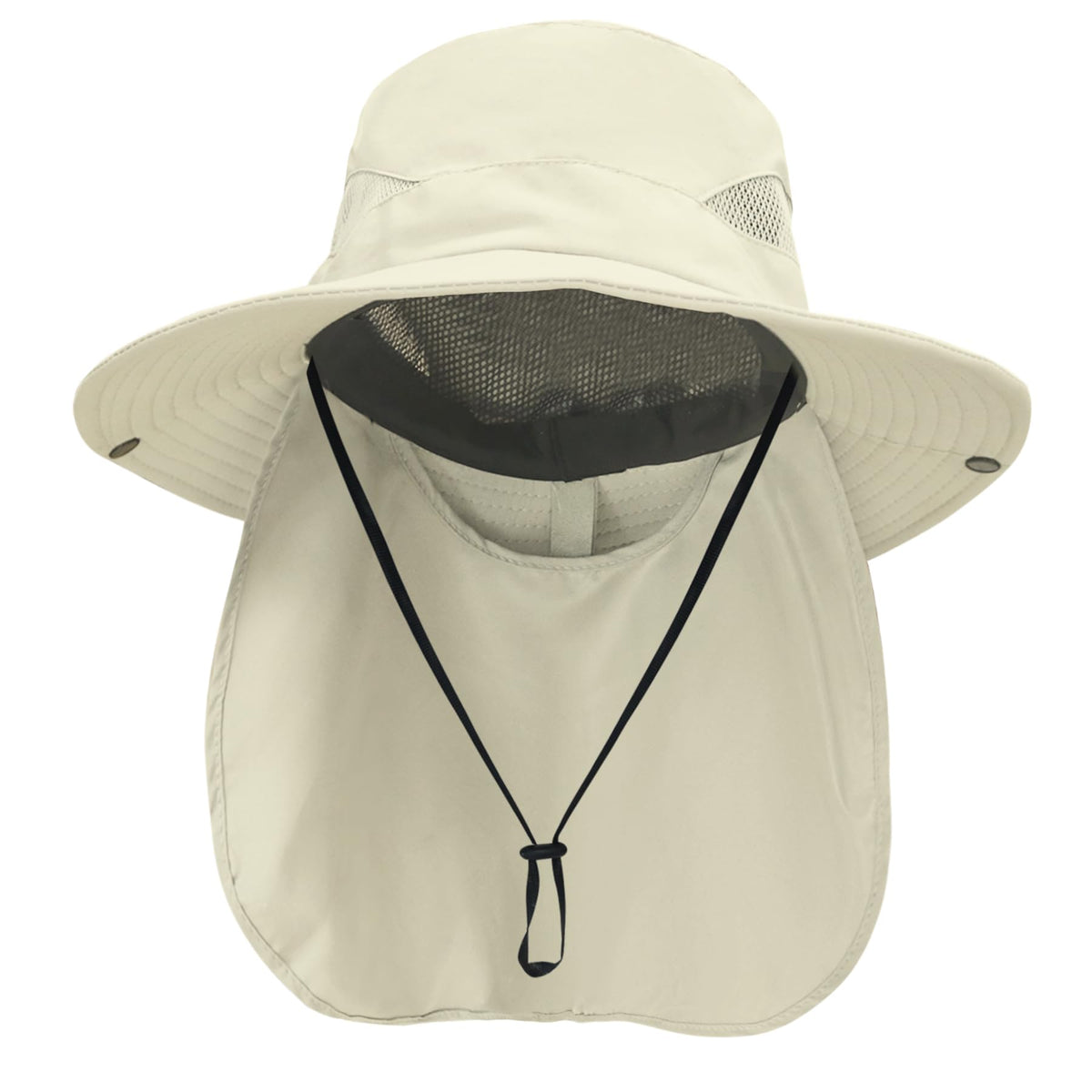 NPQQUAN Sun Hats for Men Women with Neck Flap UPF 50+ UV Protection