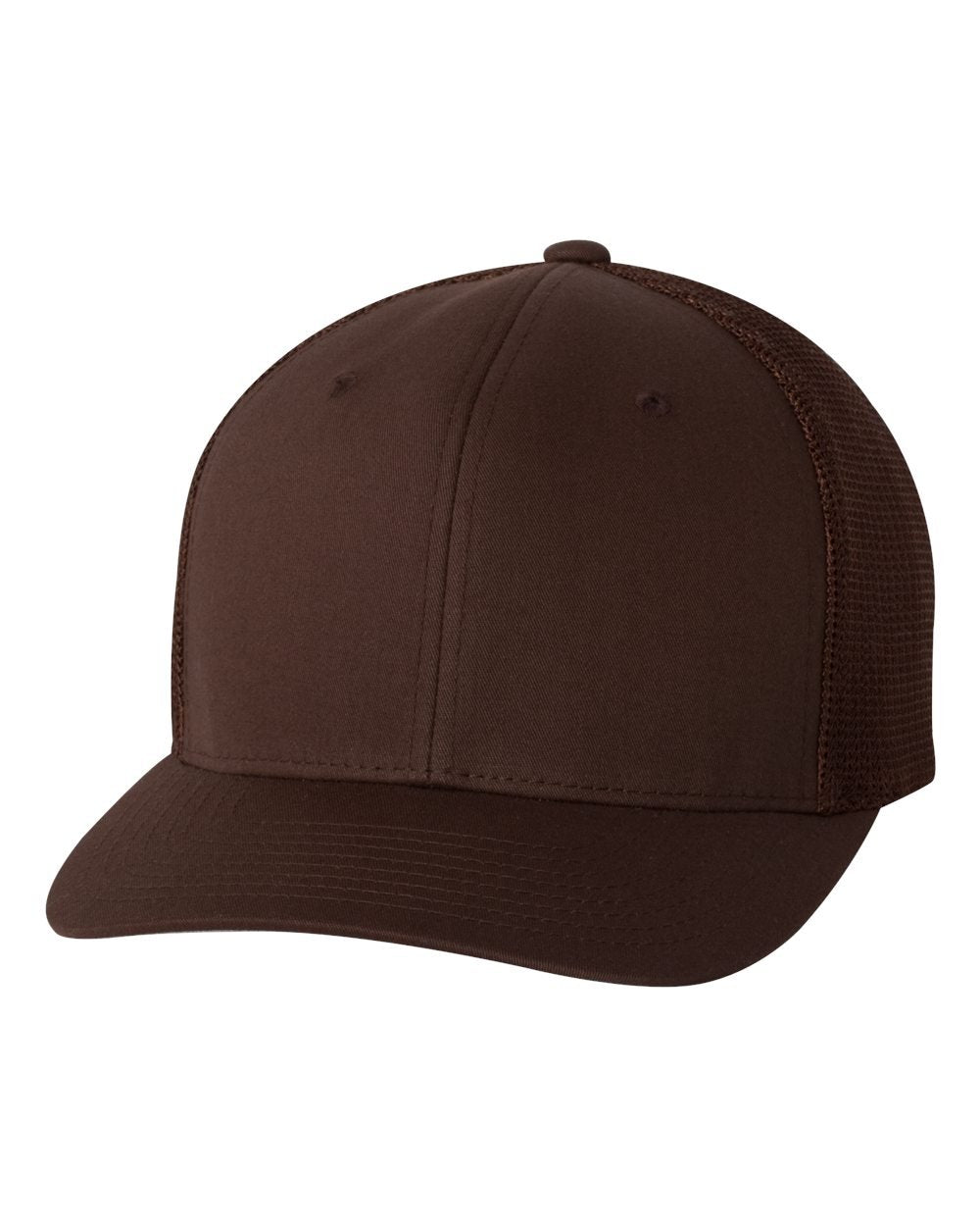 Flexfit Unisex Mesh Fitted 2-Tone Trucker Hat, One Size