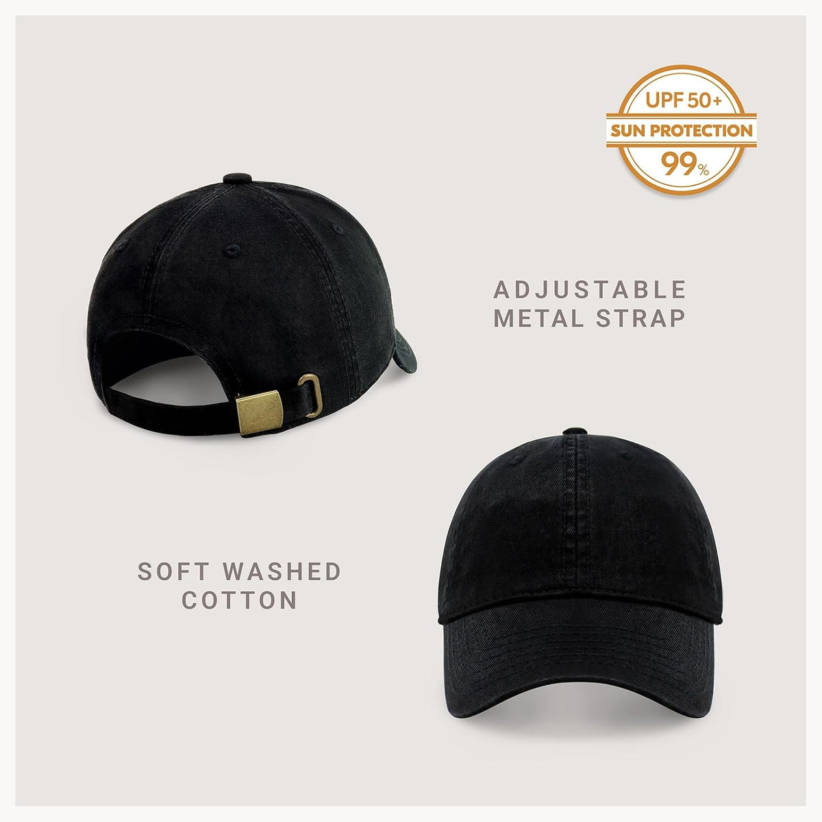 CHOK.LIDS Everyday Premium Cotton Dad Hat Adjustable Baseball Cap Unisex