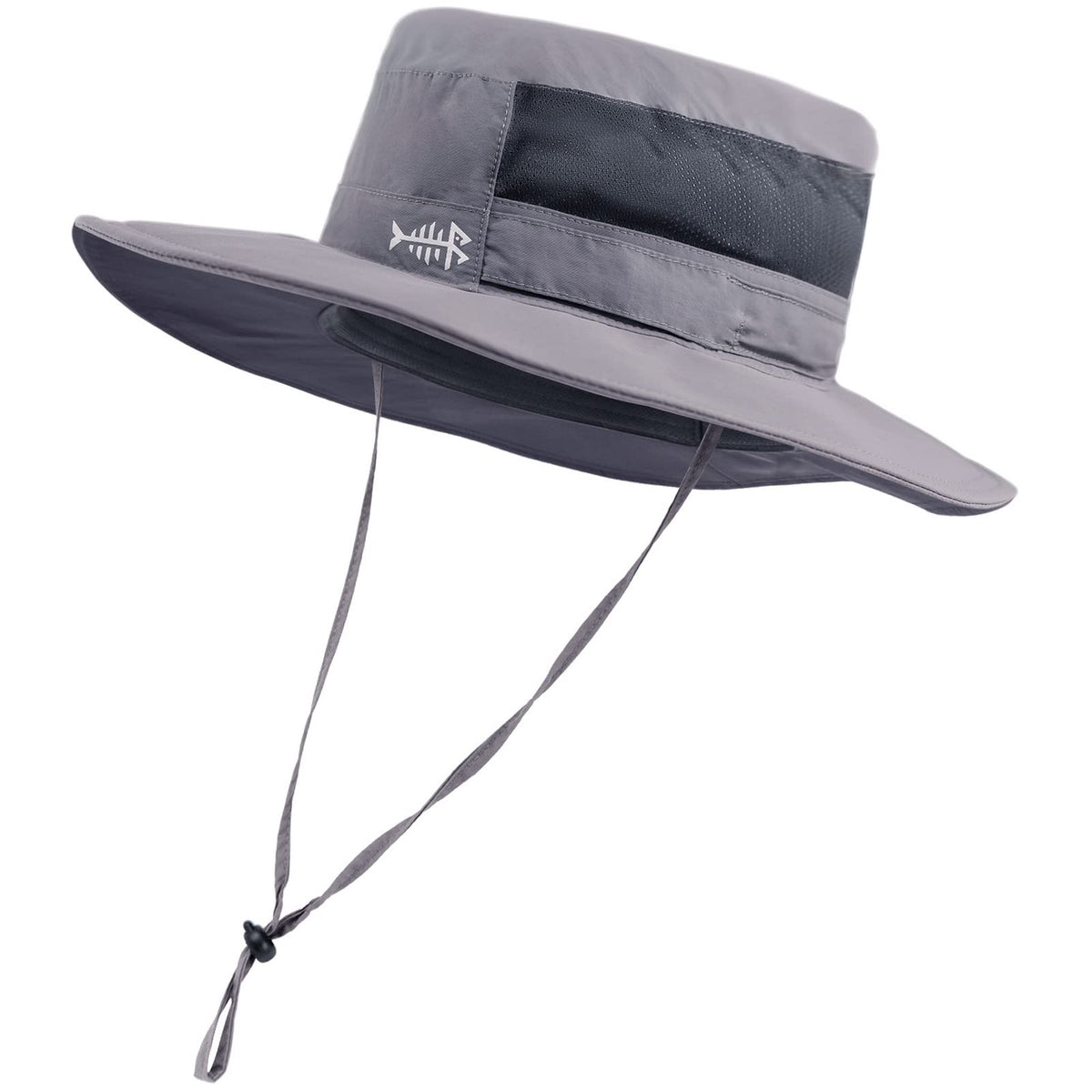 BASSDASH UPF 50+ Sun Fishing Hat Water Resistant with Detachable Neck Flap