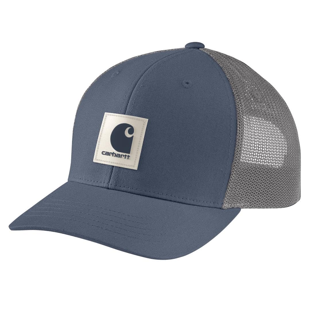 Carhartt Men's Rugged Flex Twill Mesh-Back Logo Patch Cap
