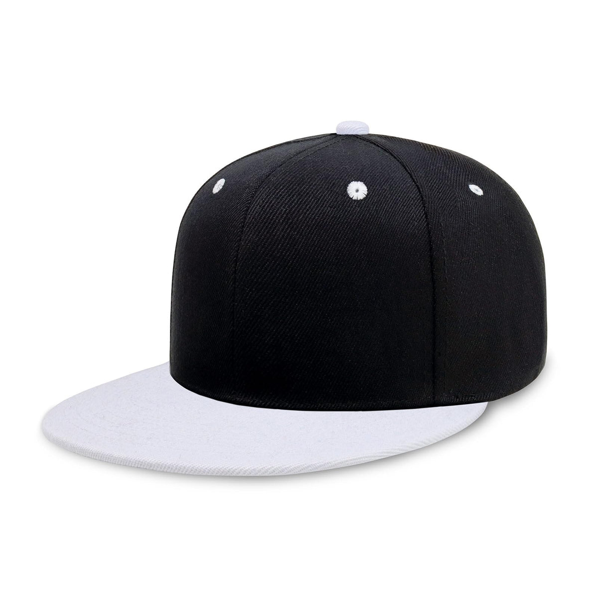 CHOK.LIDS Classic Snapback Flat Bill Hat Blank Adjustable Baseball Cap