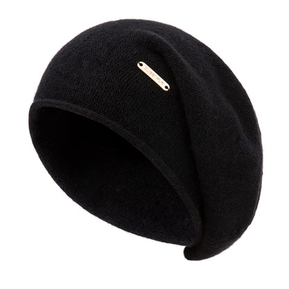 Knit Slouchy Beanie Hats for Women Cashmere Ski Cap Knitted Wool Soft Warm Winter Hat
