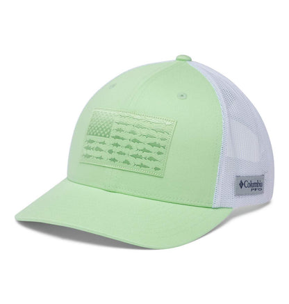 Columbia Unisex Adult PFG Logo Mesh Ball Cap
