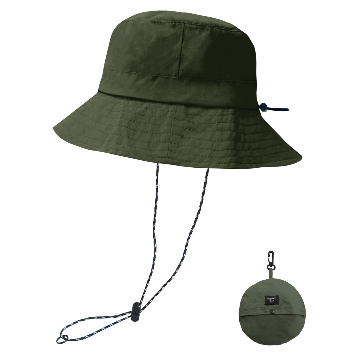 NPQQUAN Sun Bucket Hats for Woman Men Lightweight Sun Hat Packable Foldable