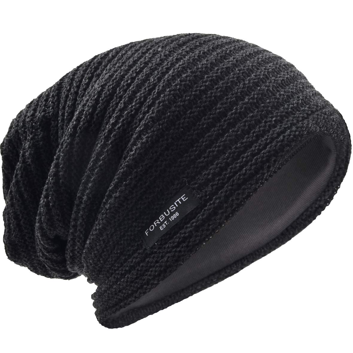 VECRY Men's Slouchy Beanie Knit Crochet Rasta Cap for Summer Winter