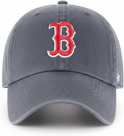 47 Brand MLB Primary Logo Clean Up Adjustable Baseball Cap Hat, Adult