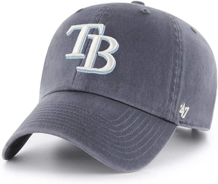 47 Brand MLB Primary Logo Clean Up Adjustable Baseball Cap Hat, Adult