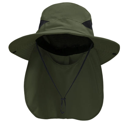 NPQQUAN Sun Hats for Men Women with Neck Flap UPF 50+ UV Protection