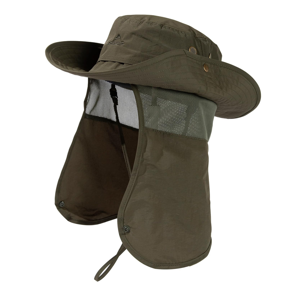 Comhats Sun Hat with Neck Flap for Men, UPF 50+ Wide Brim Cooling Oversized