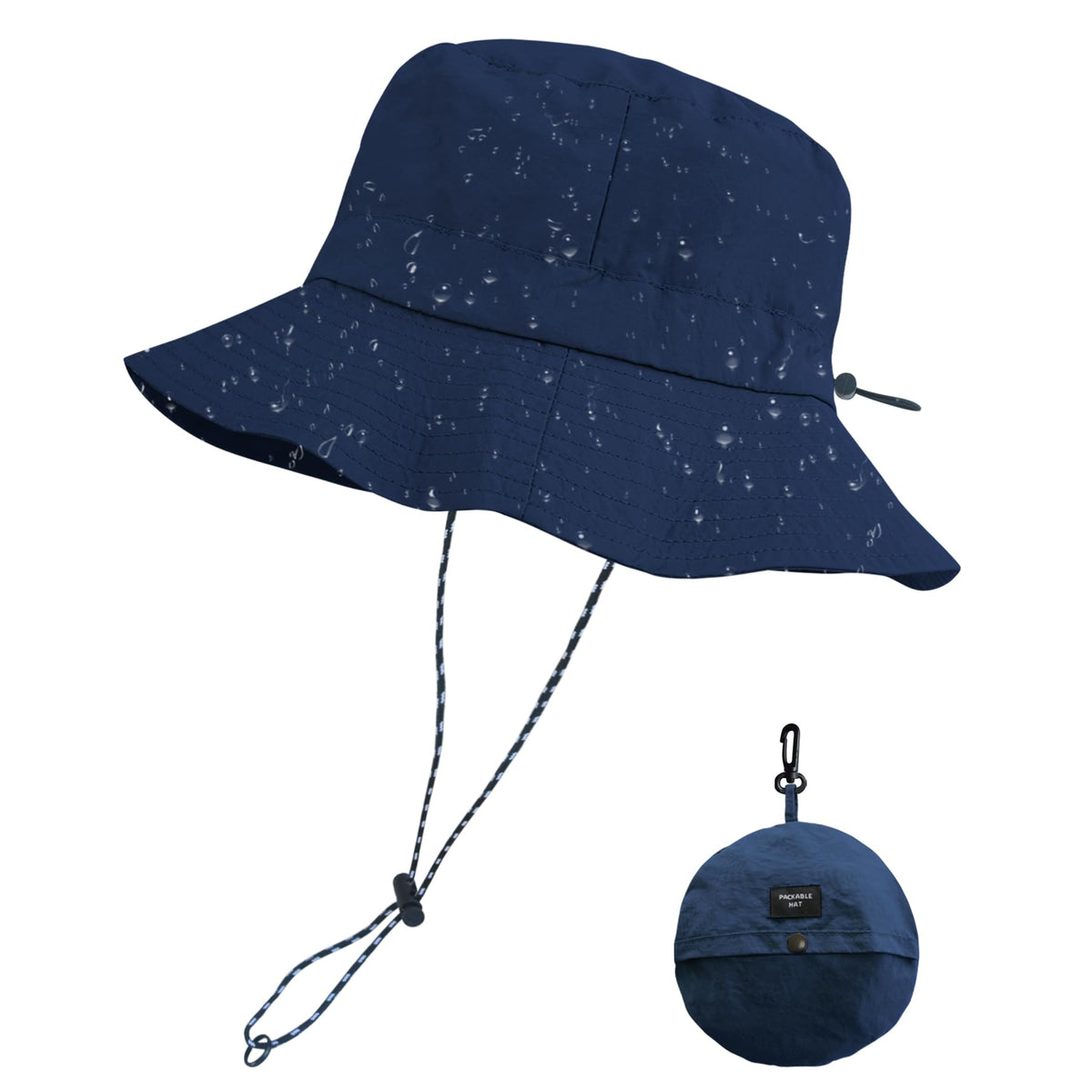 PFFY Packable Sun Bucket Hat for Men Women Outdoor UV Protection Sun Hats
