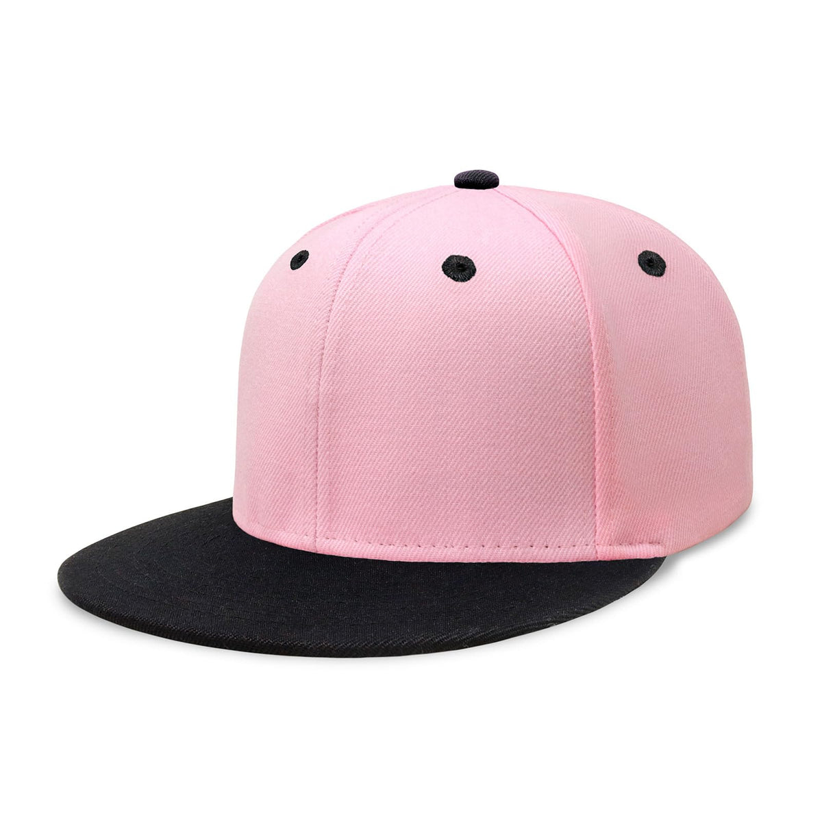 CHOK.LIDS Classic Snapback Flat Bill Hat Blank Adjustable Baseball Cap