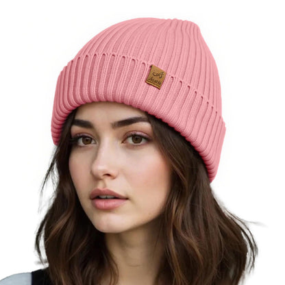 ACUSHLA Waterproof Windproof Winter Hat for Men Women Fleece-Lined Beanie