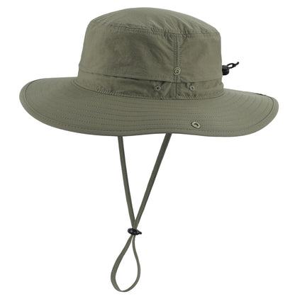 Connectyle Sun Hat for Men Women Outdoor UV Protection Safari Hat for Fishing Hiking Gardening Breathable Cowboy Hat UPF50