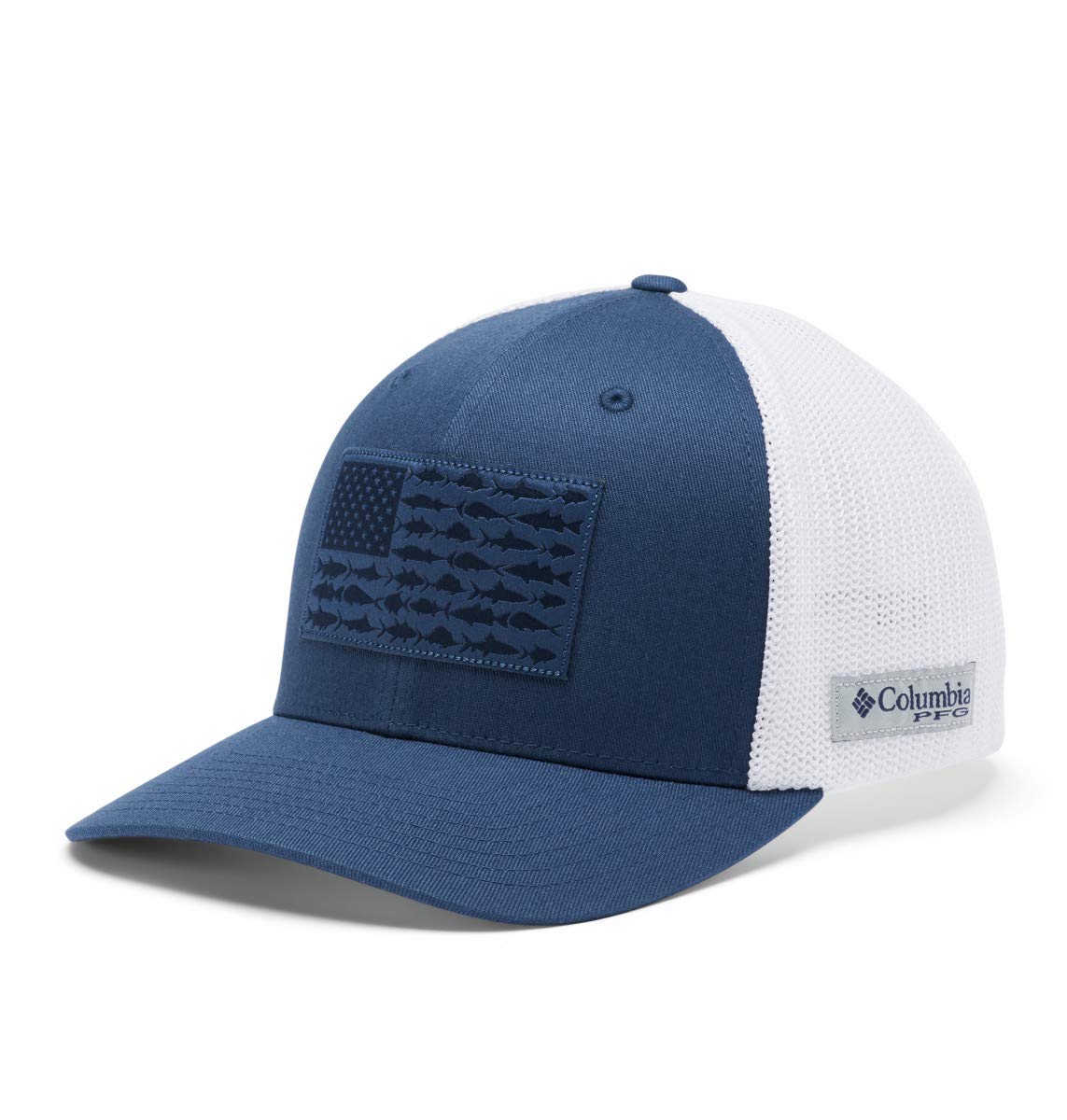 Columbia Unisex Adult PFG Logo Mesh Ball Cap