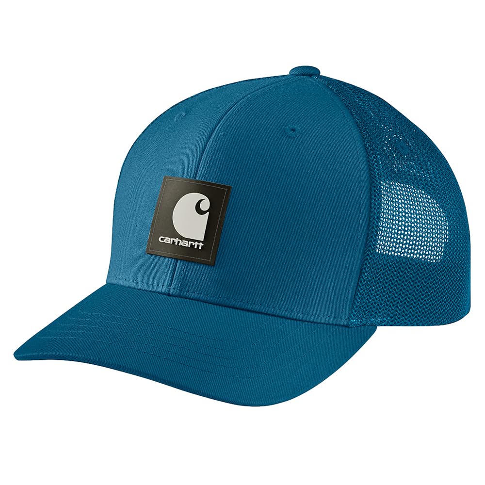 Carhartt Men's Rugged Flex Twill Mesh-Back Logo Patch Cap