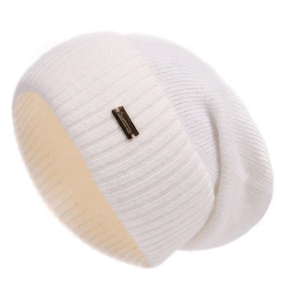 jaxmonoy Slouchy Beanies for Women Winter Lightweight Ladies Knit Hat Cuffed Soft Warm Slouch Beanie Cap - Brown