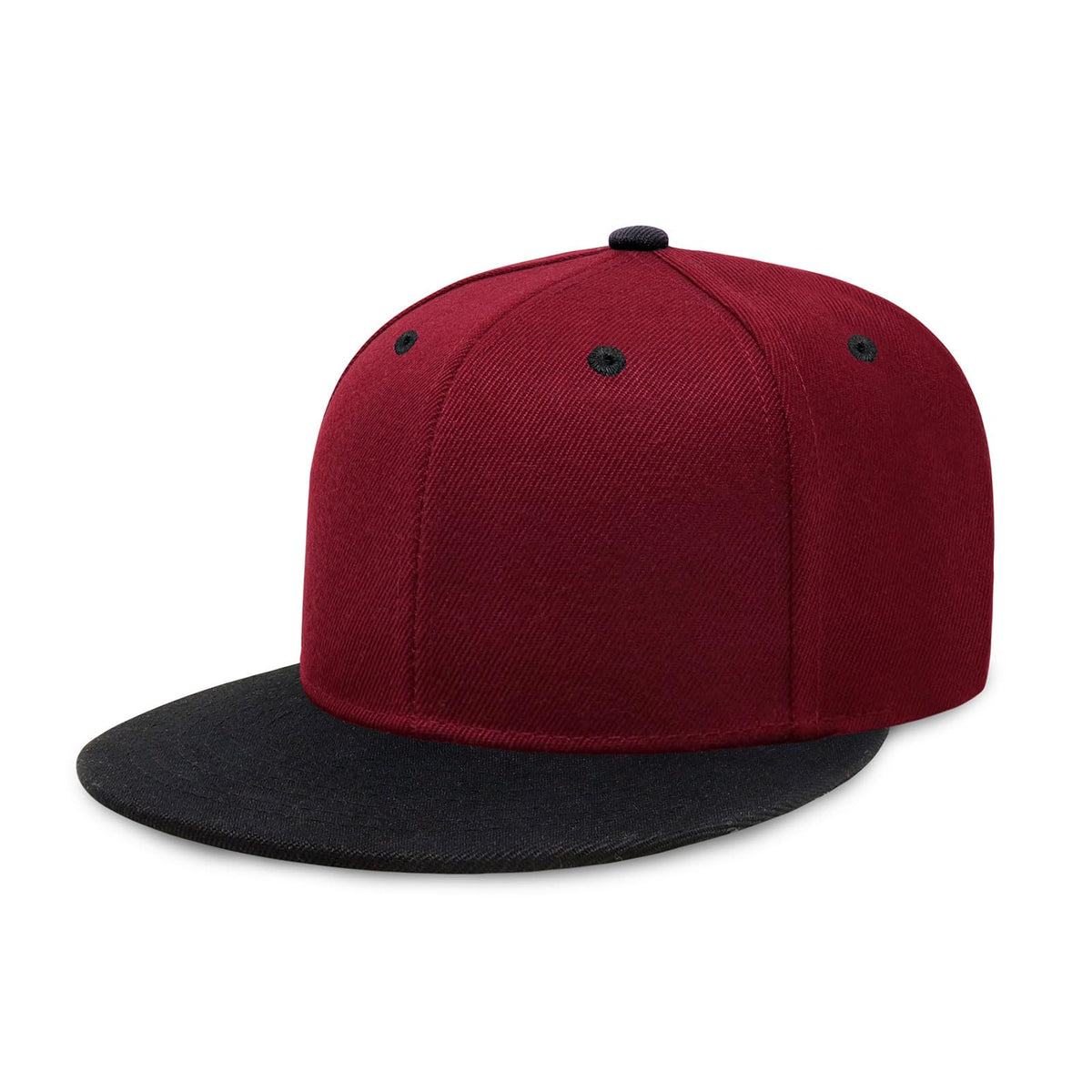 CHOK.LIDS Classic Snapback Flat Bill Hat Blank Adjustable Baseball Cap