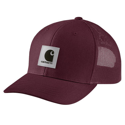 Carhartt Men's Rugged Flex Twill Mesh-Back Logo Patch Cap