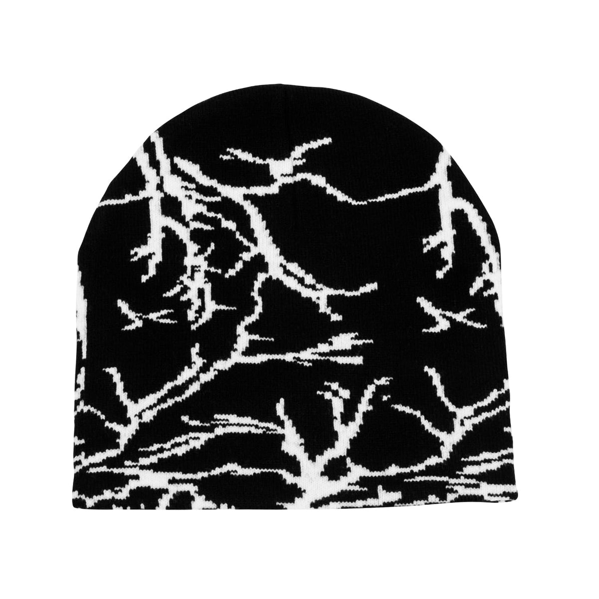 Beanies Hats Men,Y2K Lightning Pattern Wool Acrylic Knitted Hat