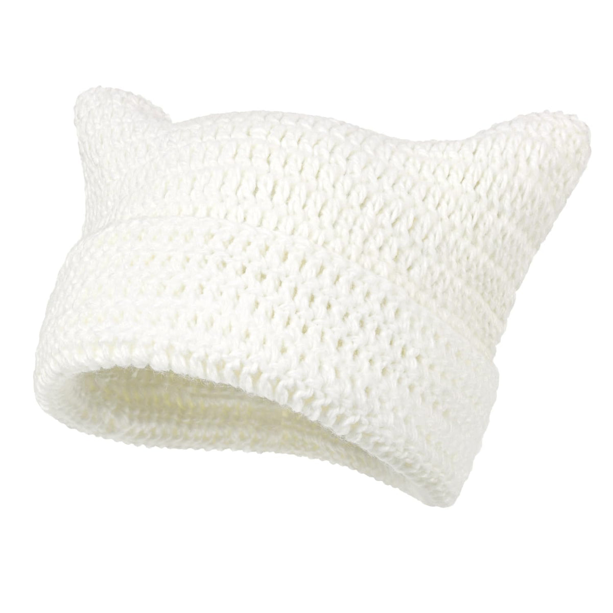 Women Beanie Warm Winter Hats, Soft Knit Lazy Beanie for Women, Women Cat Beanie，Women Fox hat, Slouchy Beanies for Women