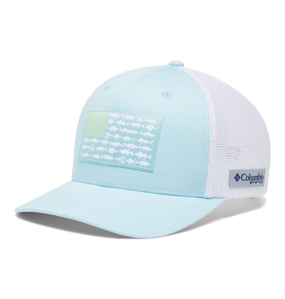 Columbia Unisex Adult PFG Logo Mesh Ball Cap