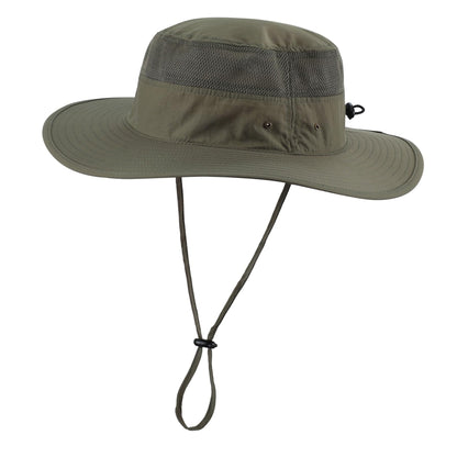 Home Prefer UPF 50+ Men's Sun Hat Wide Brim Bucket Hat UV Protection Hat for Mens Womens Beach Safari Gardening Golf Fishing