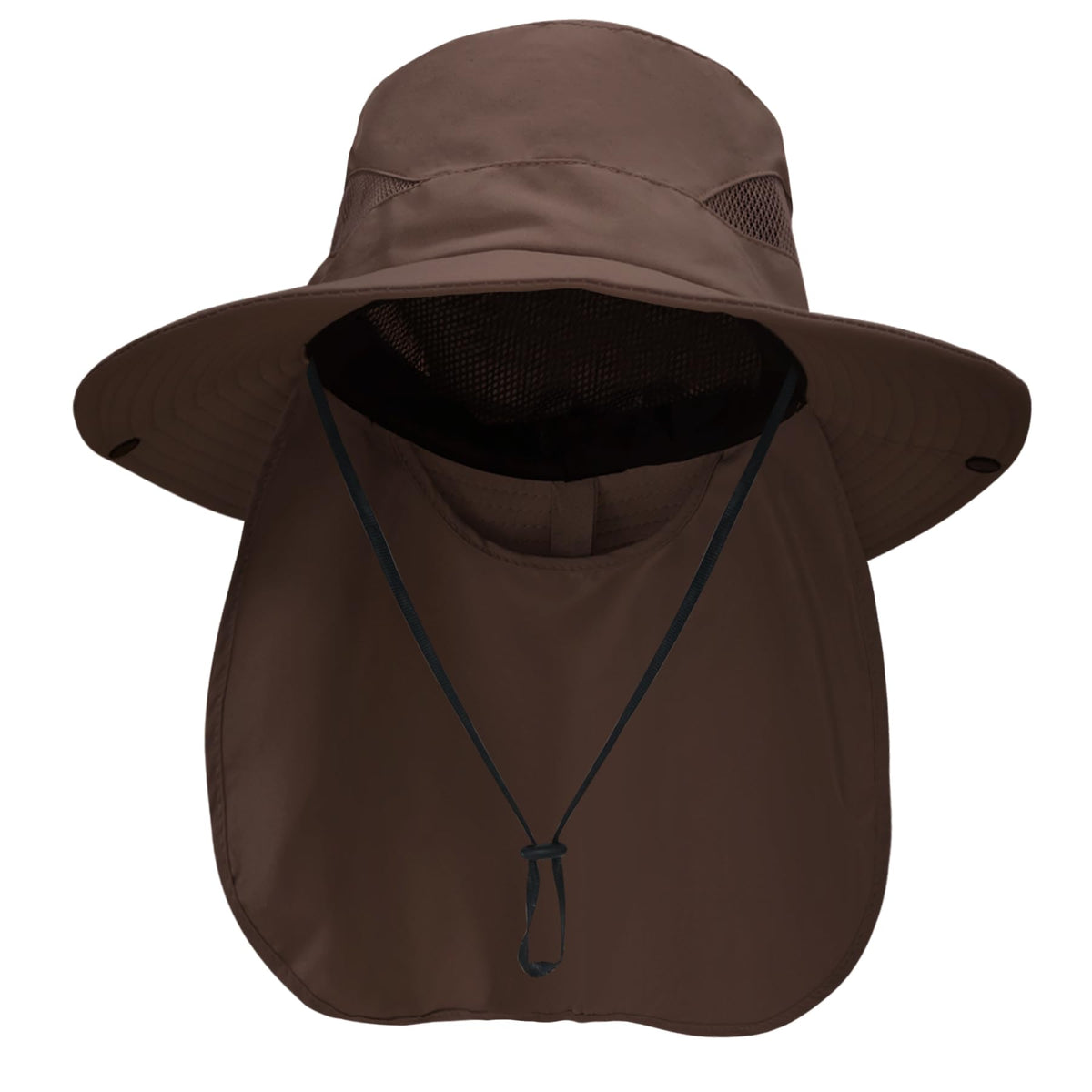 NPQQUAN Sun Hats for Men Women with Neck Flap UPF 50+ UV Protection