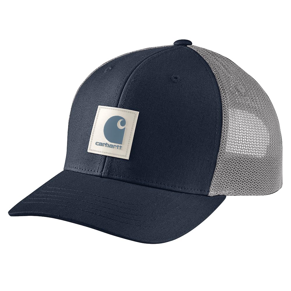 Carhartt Men's Rugged Flex Twill Mesh-Back Logo Patch Cap