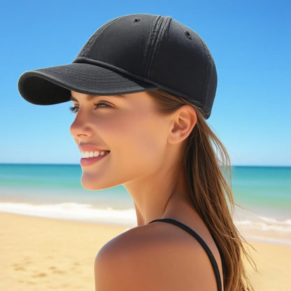 6Pack Unisex Vintage Washed Cotton Baseball Cap Soft Unconstructed Plain Blank Adjustable Size Dad Hat
