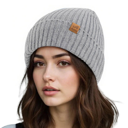 ACUSHLA Waterproof Windproof Winter Hat for Men Women Fleece-Lined Beanie