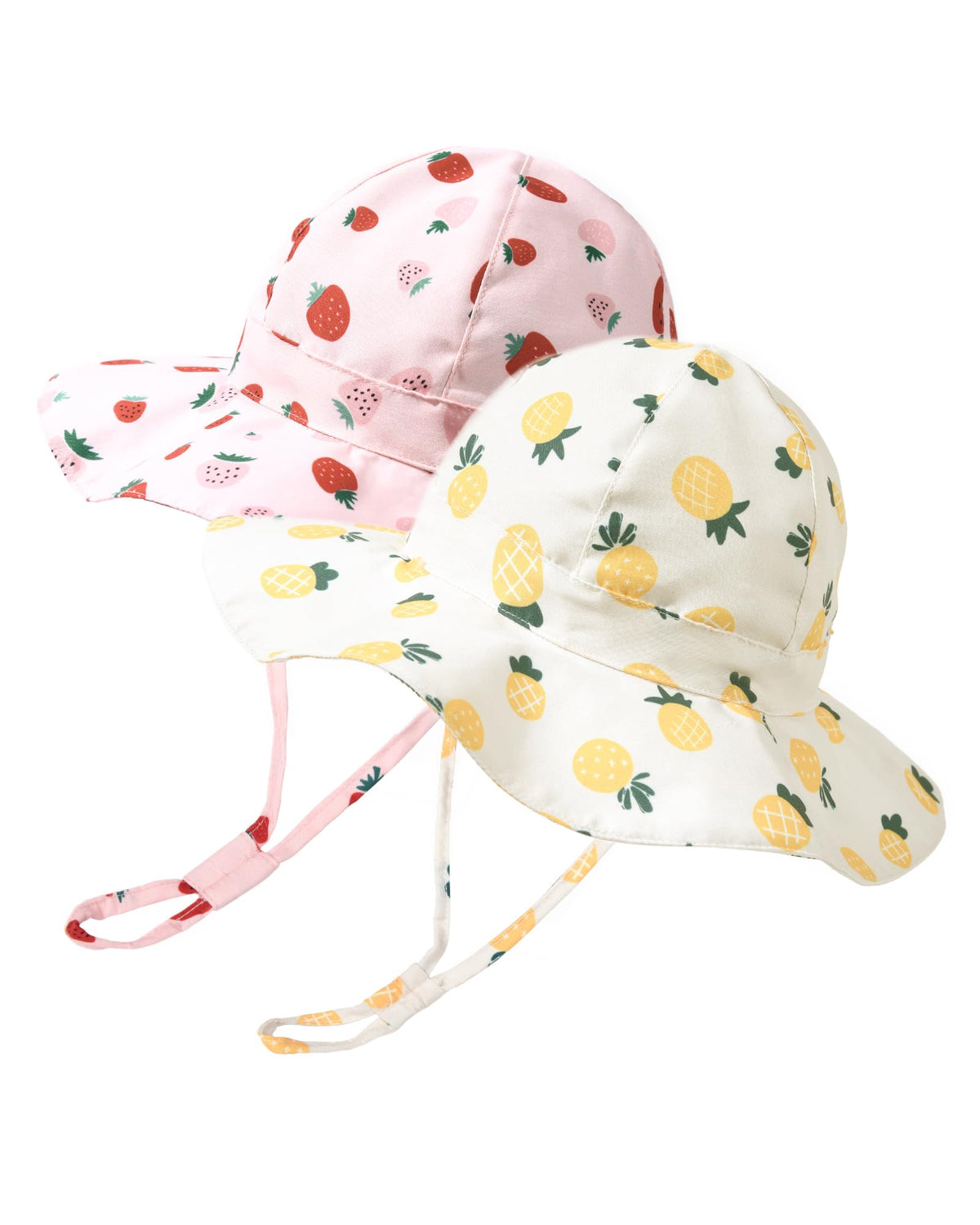 FURTALK Baby Sun Hat Toddler Beach Hats with UPF 50+ Sun Protection Wide Brim Girls Bucket Hat