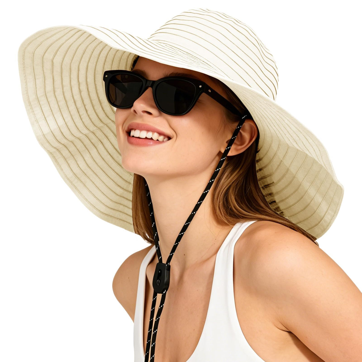 Sun Hat for Men Women UV Protection Wide Brim Fishing Hats Breathable UPF 50+ Boonie Bucket Hats Beach Safari Hiking Garden