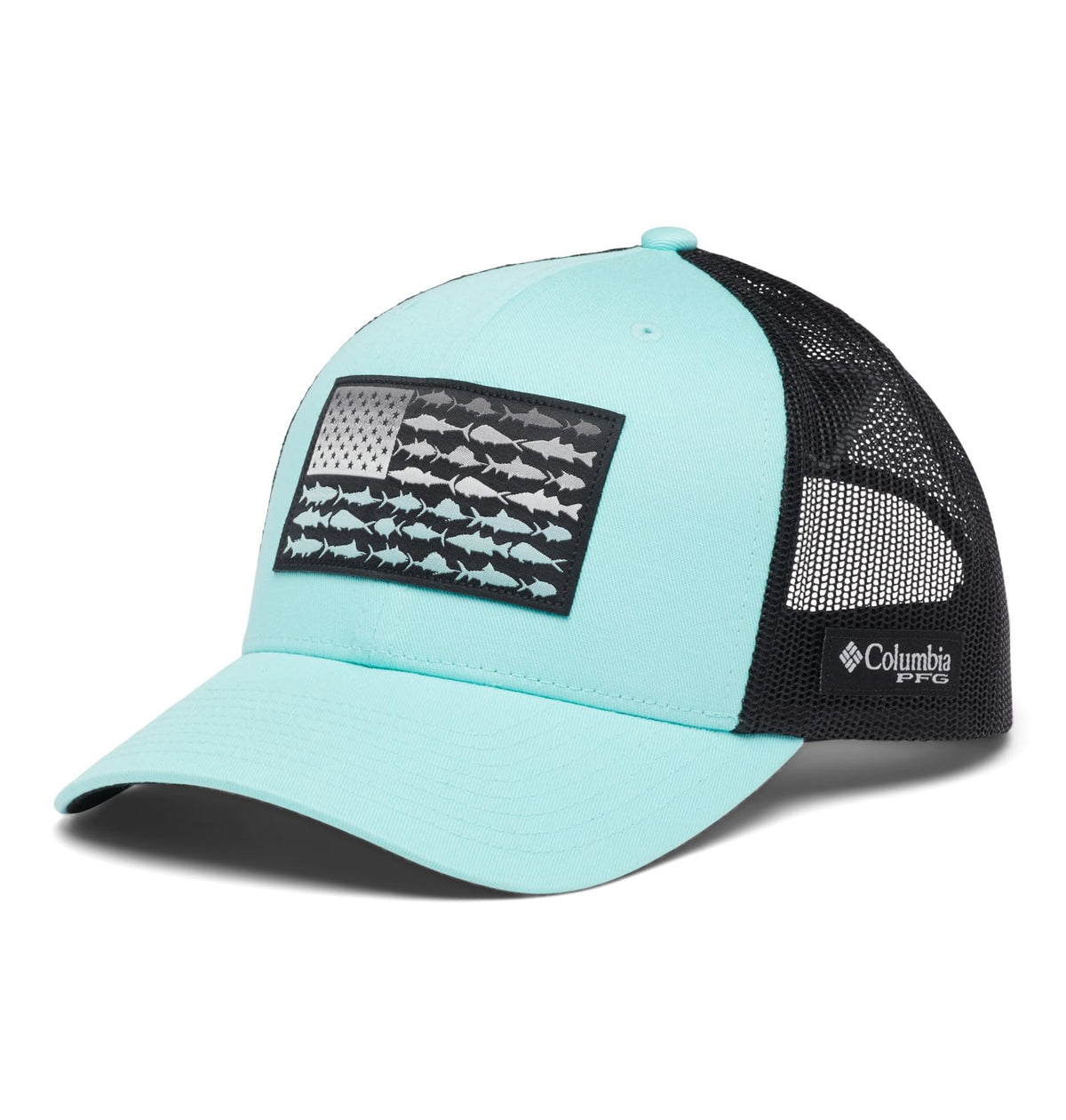Columbia Unisex Adult PFG Logo Mesh Ball Cap