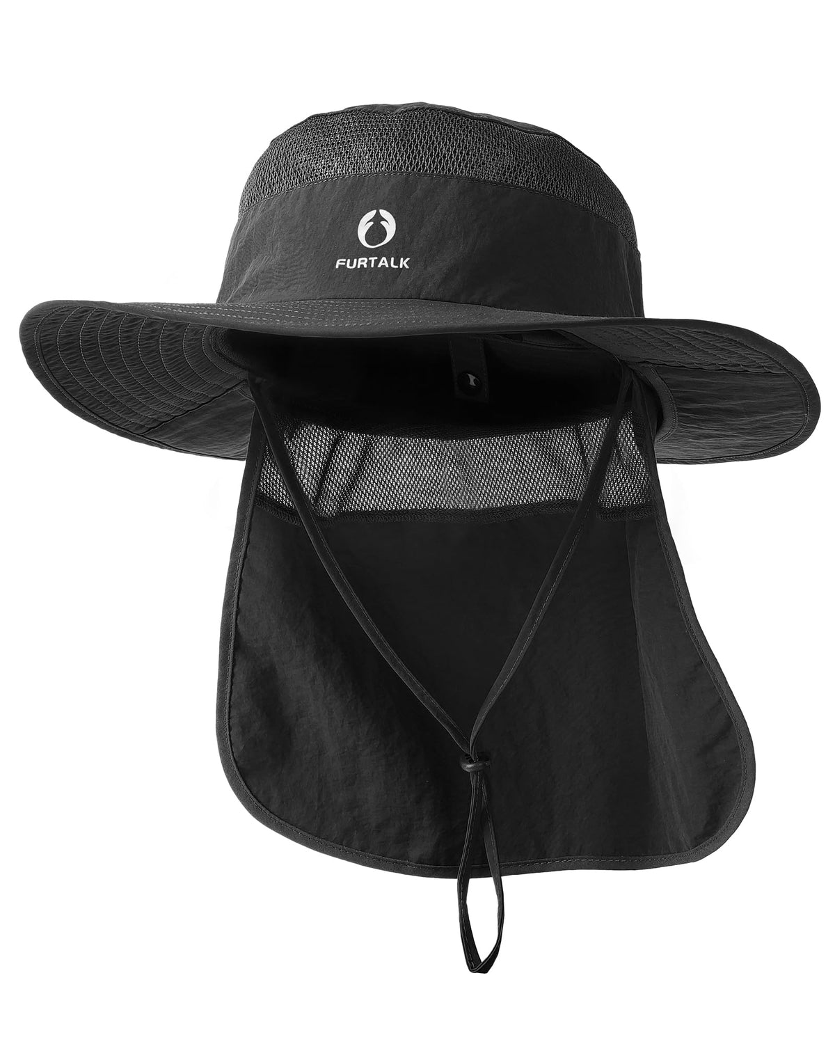 FURTALK Sun Hats for Men Women Fishing Hat with Neck Flap UPF Protection