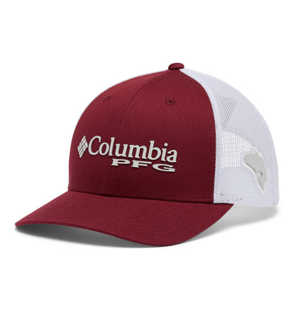 Columbia Unisex Adult PFG Logo Mesh Ball Cap