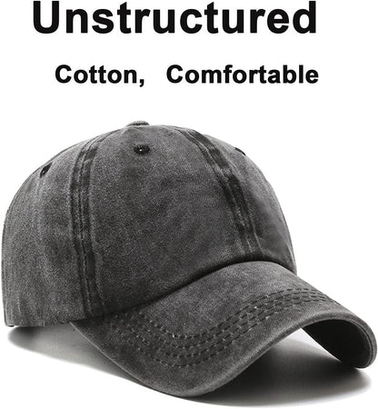 NPJY Baseball Cap Golf Dad Hat Adjustable Original Classic Low Profile Hat