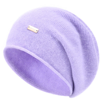 jaxmonoy Slouchy Knit Beanie Hat for Women Winter Soft Warm Ladies Laightweight Slouch Knitted Skull Beanies Cap