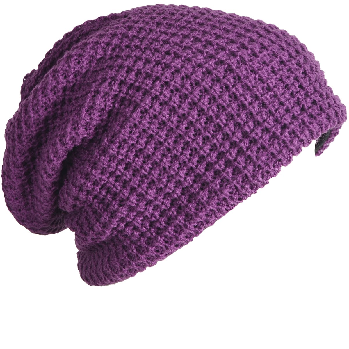 FORBUSITE Mens Slouchy Long Oversized Beanie Knit Cap for Summer Winter B08