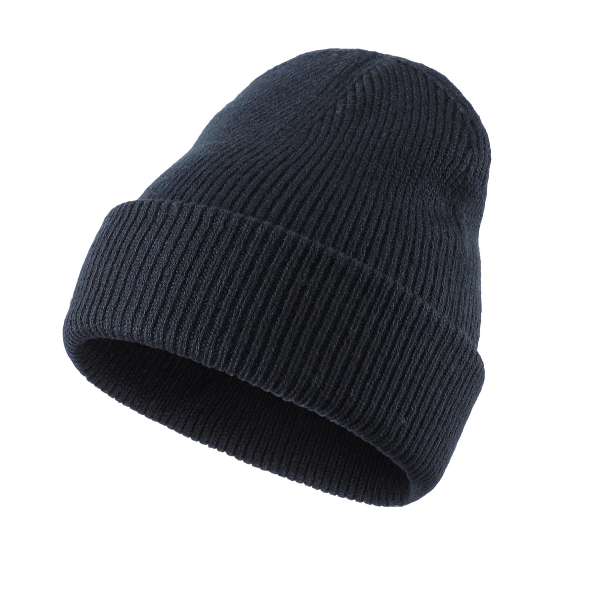 Home Prefer Mens Winter Hats Thick Knit Cuff Beanie Cap Warm Stocking Beanie Hat for Men Women Hunting Fishing Gardening