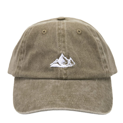 Dad Hat Baseball Cap Unisex Outdoor Unstructured Washed Soft Cotton Mountain Hat