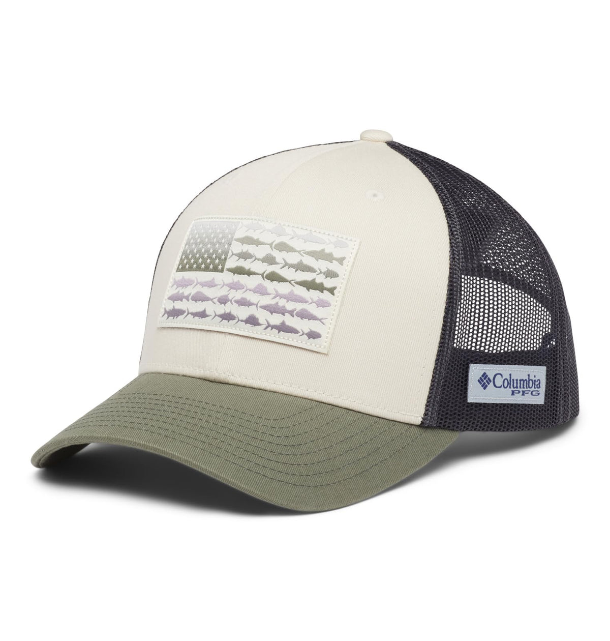 Columbia Unisex Adult PFG Logo Mesh Ball Cap