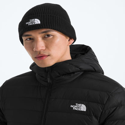 THE NORTH FACE TNF Logo Box Cuffed Beanie | Classic Fit, Rib Knit Winter Hat for Men & Women