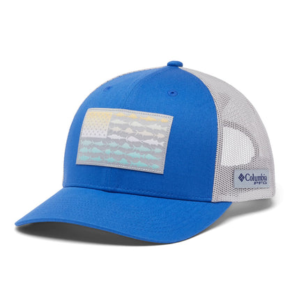 Columbia Unisex Adult PFG Logo Mesh Ball Cap
