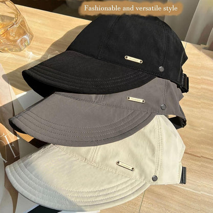 UPF 50+Womens Sun Hat UV Protection Hiking Fishing Hats Wide Brim Hat Adjustable Ponytail Packable Sun Cap