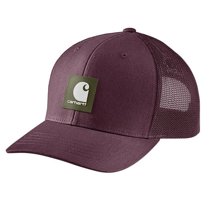Carhartt Men's Rugged Flex Twill Mesh-Back Logo Patch Cap