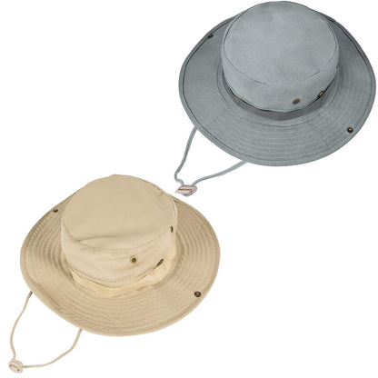 Sun Hats for Men Women Bucket Hat UPF 50+ Boonie Hat Foldable UV Protection Hiking Beach Fishing Summer Safari