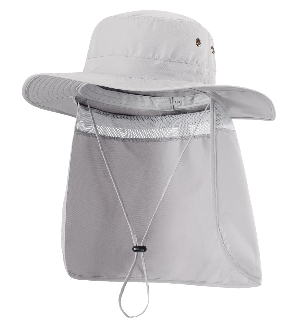 Home Prefer UPF50 Mens Sun Hat with Neck Flap Quick Dry UV Protection Cap Womens Wide Brim Fishing Hat Neck Flap Beach Garden