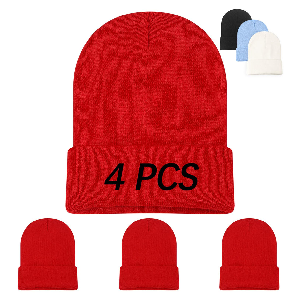 Beanie Hats for Men Beanie for Women Winter Knitted Hat Stocking caps, Soft Ski Hat Warm Blank